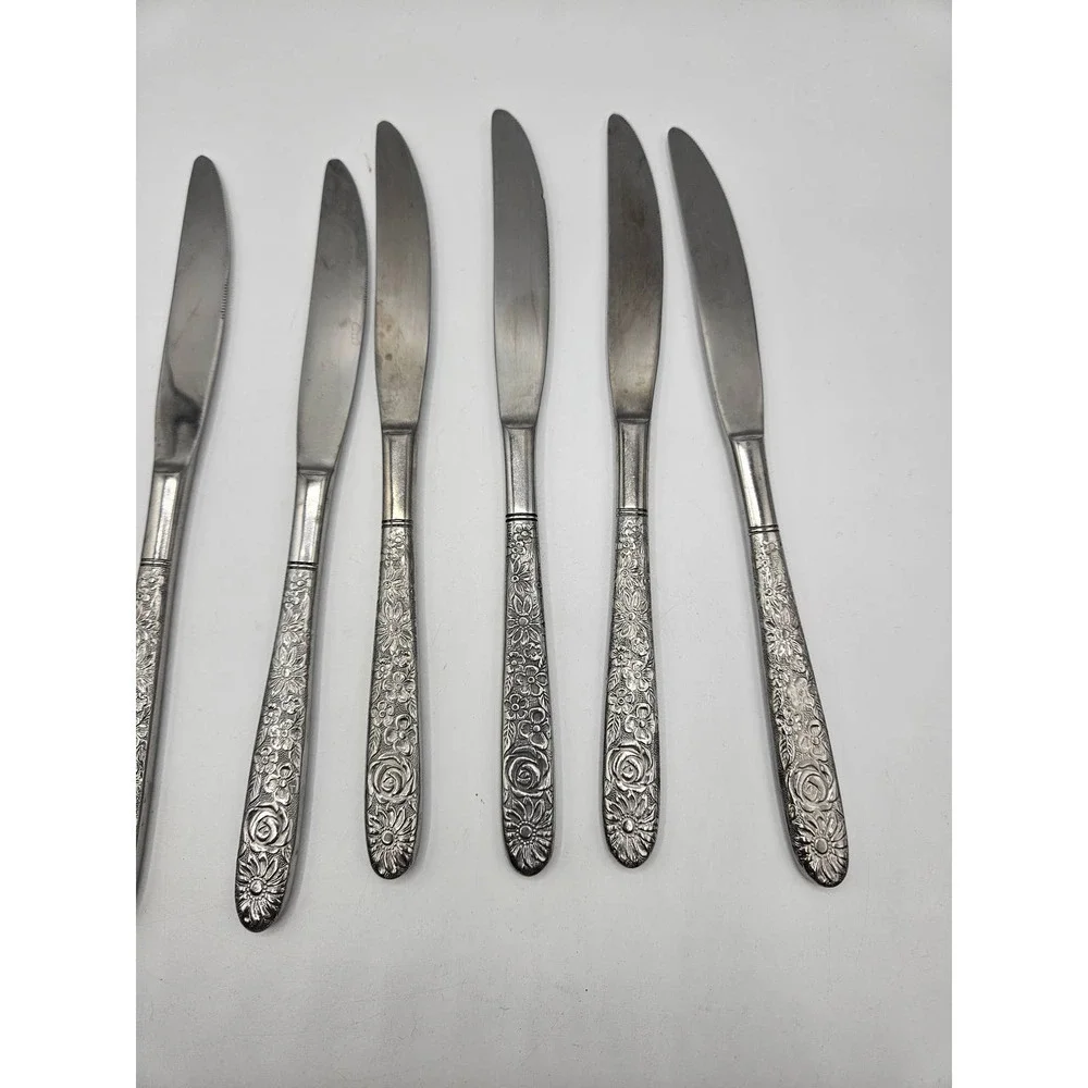 Stanley Roberts SRB-180 Lot of 11‎ Butter Knives Staineless Silver
